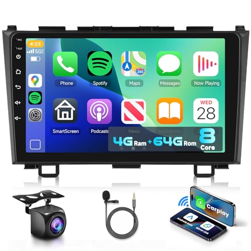 Image of [8 CORE 4G+64G] Car Radio Stereo for Honda CRV 2007-2011