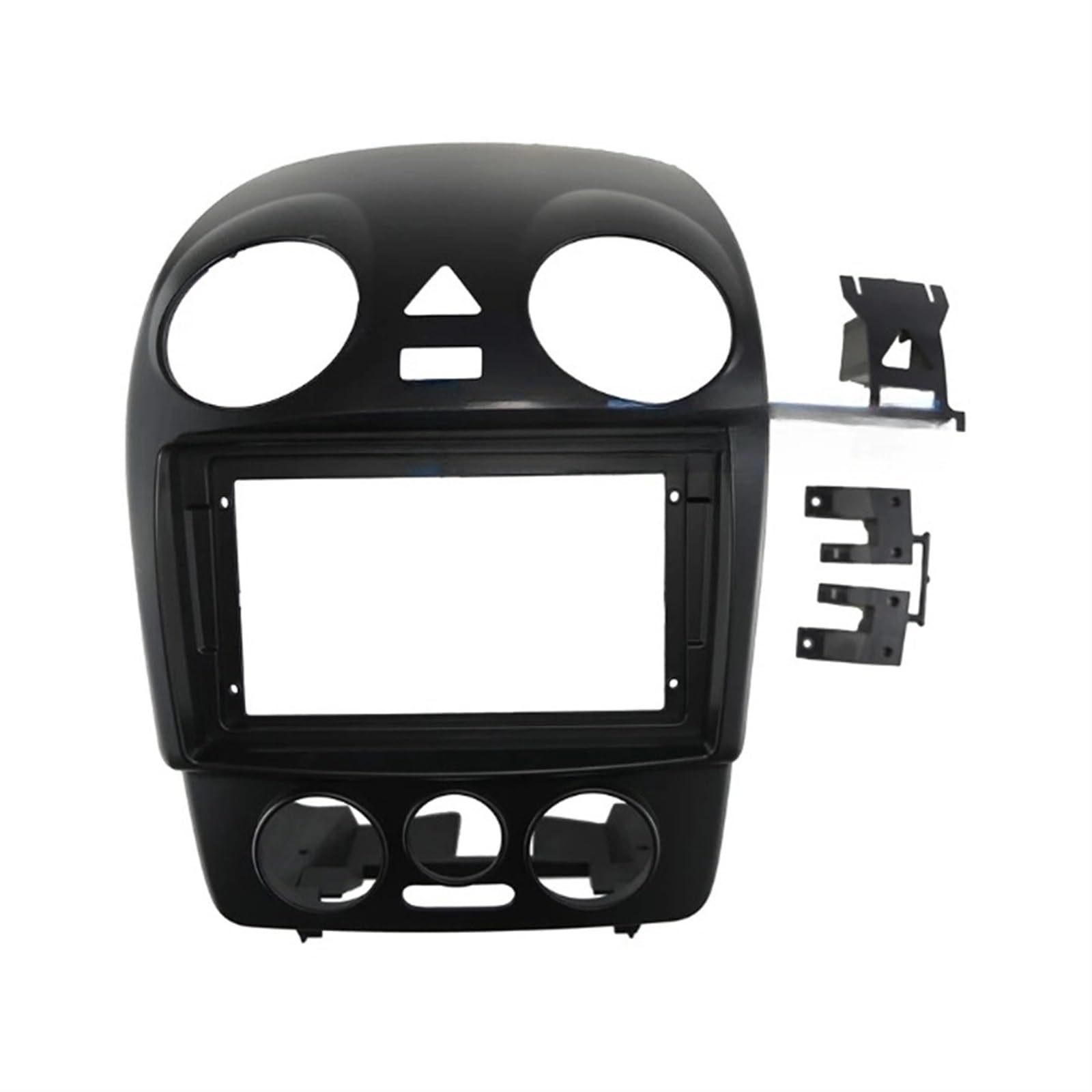oimcpr 9 Inch Car Fascia Radio Panel Compatible for VW Beetle 1997-2010 Dash Kit Install Facia Console Bezel Plate 9inch Trim Cover