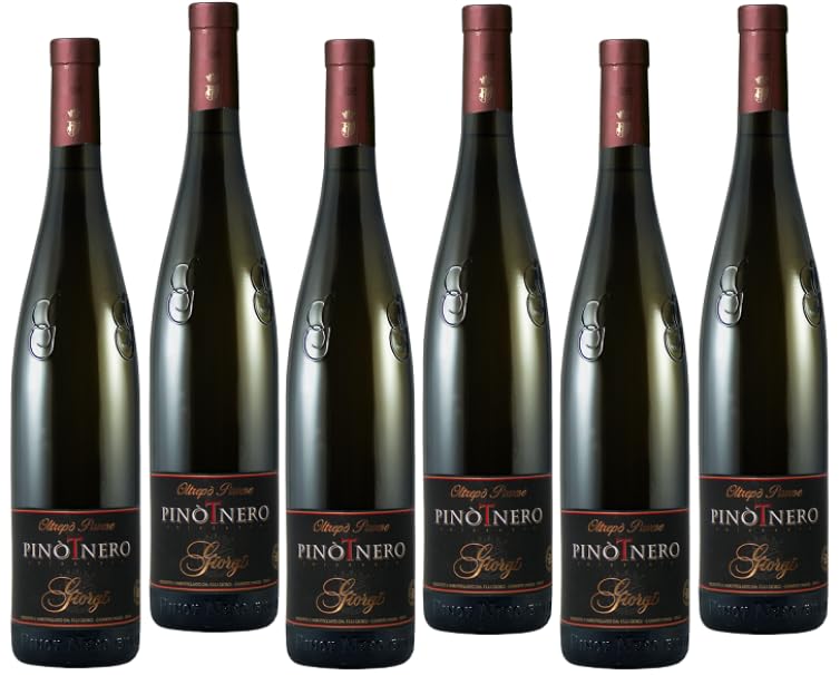 GIORGI PINOT NERO ROSATO VINO FRIZZANTE OLTREPO' PAVESE DOC 75 CL 6 BOTTIGLIE
