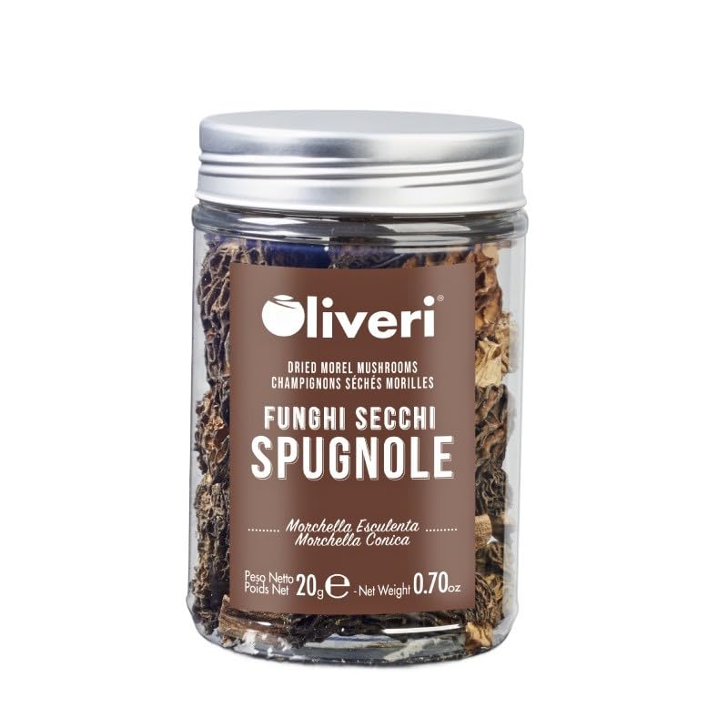Funghi Spugnole (o Morchelle) Secchi In Barattolo 20g