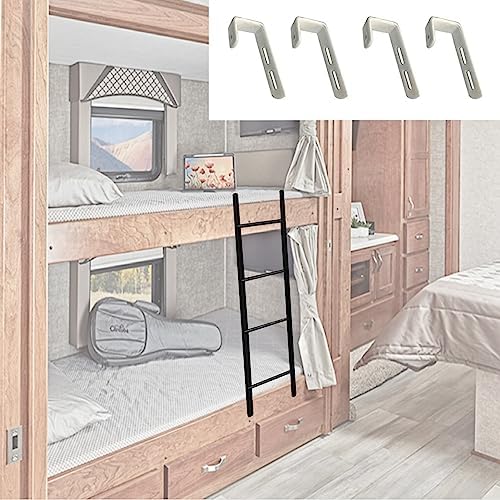 Metal Bunk Bed Ladder for RV Travel Trailers, Dorm Bedroom