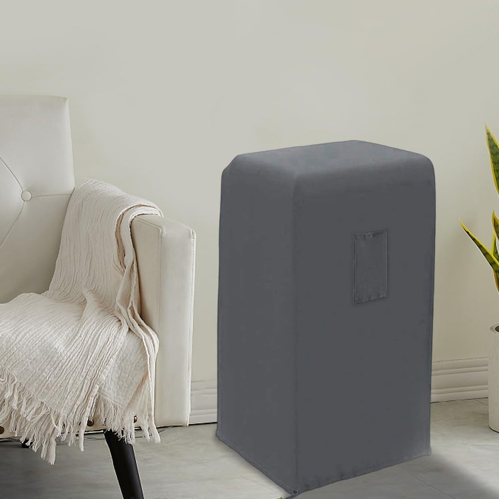 Housse de protection portable pour climatiseur en tissu Oxford 600D pour climatiseur mobile, 40 x 45 x 76 cm (gris)
