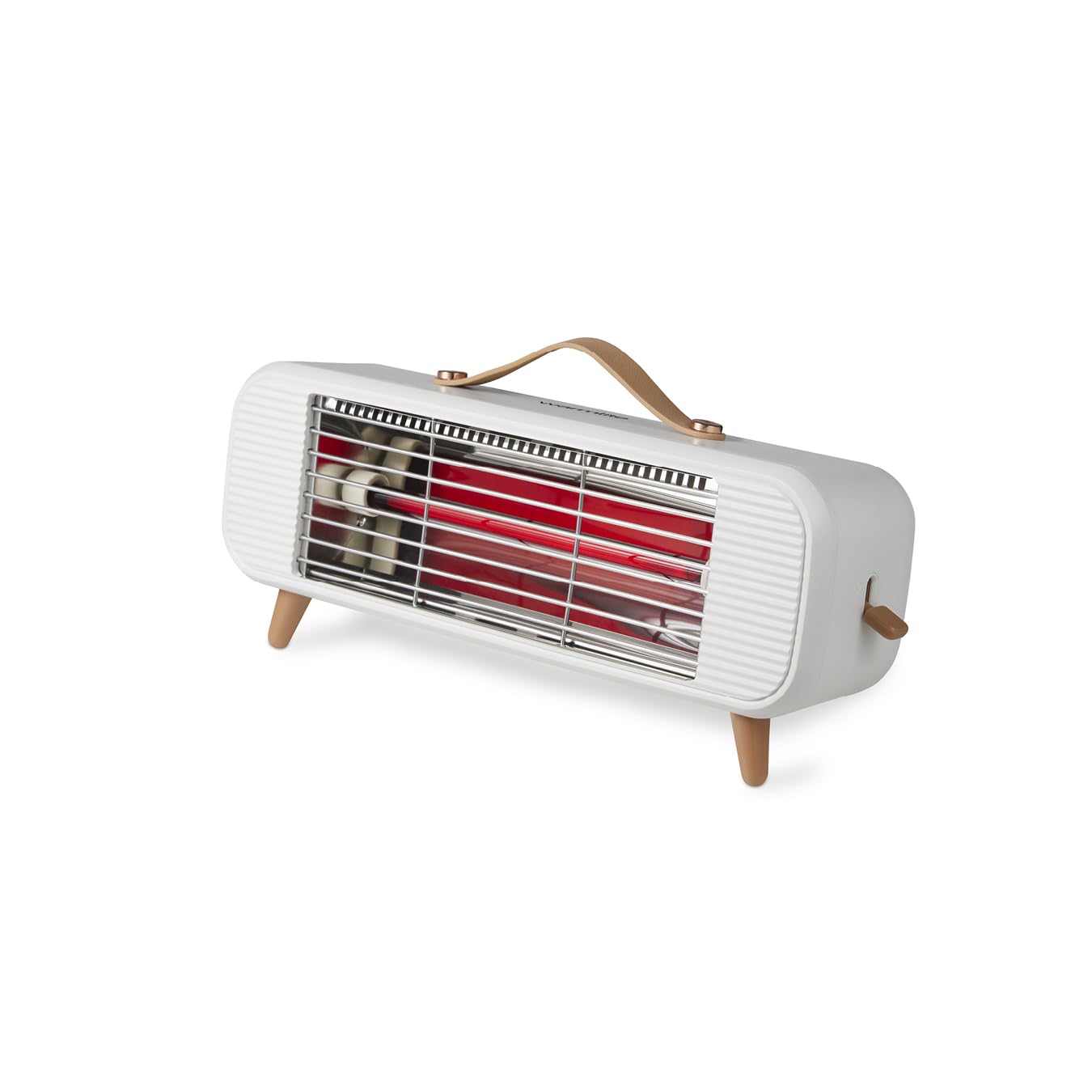 Warmlite Cream Wl42015, Infrared Desk Heater, Ultra-Quiet, Energy Efficient, Overheat Protection, 350W, Size 3