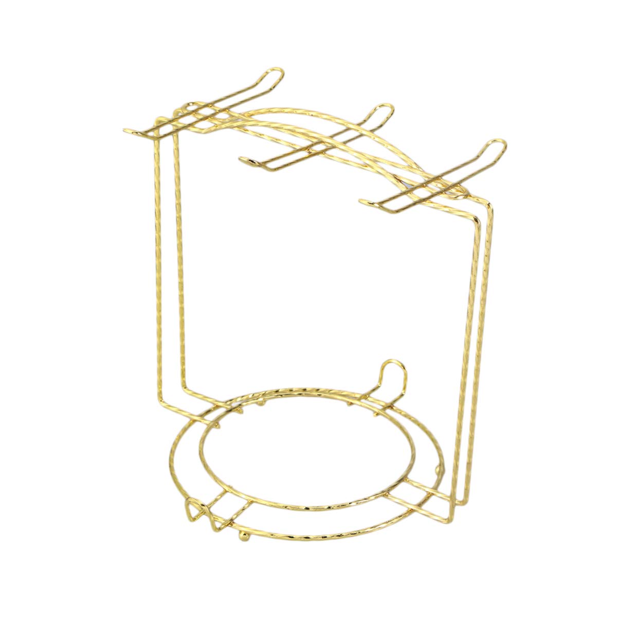 BUGUUYO Spiral Cup and Plate Organizer Counter Shelf Mug Holder for Cups Plates Versatile Kitchen Cabinet Storage for Mugs and Plates