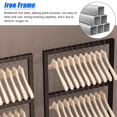Support de rangement pour cintres en métal pour éliminer le désordre - 6
