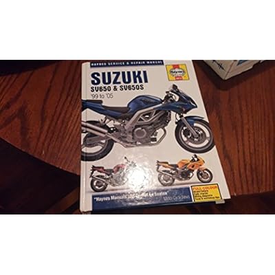 Suzuki SV650 Service and Repair Manual