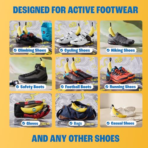 Foto von Boot Bananas Schuhdeo gegen Gerüche Antibakteriell mit Ätherischen Ölen | Zuverlässiger Schuhtrockner für alle Schuhe aus 100% natürlichen Materialien
