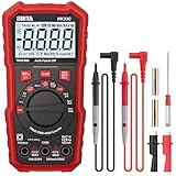 BINTA Digital Multimeter 4000 Counts TRMS NCV Auto-Ranging Voltmeter Multimeter Tester | AC/DC Current Voltage Meter | Measures Voltage, Resistance, Capacitance, Duty Ratio, Continuity for Automotive