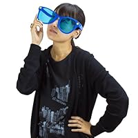 Algopix Similar Product 20 - Pudgy Pedros Blue Jumbo Sun Glasses