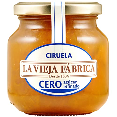 LA VIEJA FABRICA mermelada de ciruela cero frasco 280 gr