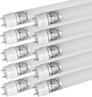 ZONE LED Juego de tubos LED de 150 cm, blanco neutro (4000 K), 2100 lúmenes, T8, G13-20 W (equivalente a 58 W), incluye arranque, tubo fluorescente LED, tubo fluorescente de neón, lámpara de tubo, 10