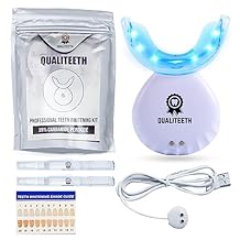 Teeth Whitening Kit for White Teeth | Tooth Whitening Kit with LED Light | 2 Teeth Whitening Pens, LED Mouthpiece | 35% Carbamide Peroxide Whitening Gel | Professional Oral Product
