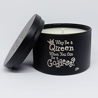 Why Be A Queen -Engraved Scented Candle
