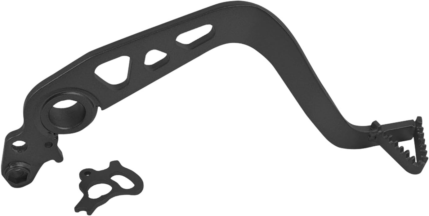 Motorcycle Rear Brake Lever Foot Pedal Compatible with Yamaha TENER 700 TENER700 2021-2024(Black)