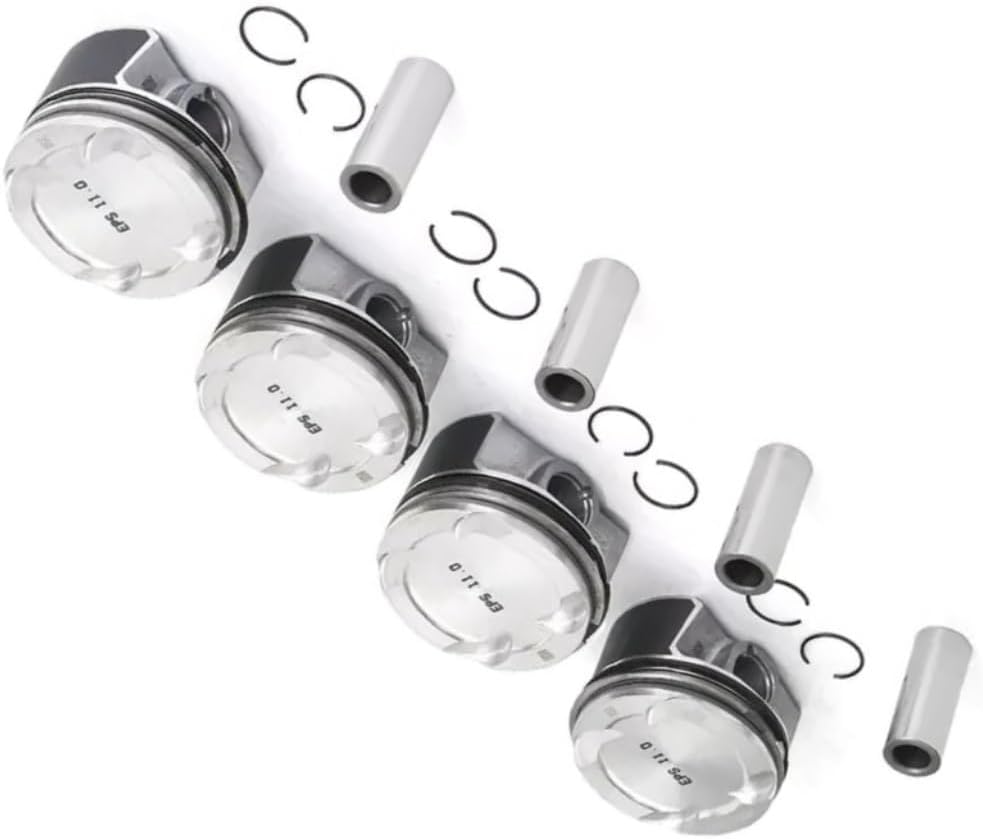 Pistons & Rings Set CR 11:1 Fit For 320i F30 F56 G20 G30 B48B20A B38 B4 8 HS+0.5 11 25 8 638 448 Engine Parts 11258638448 Car