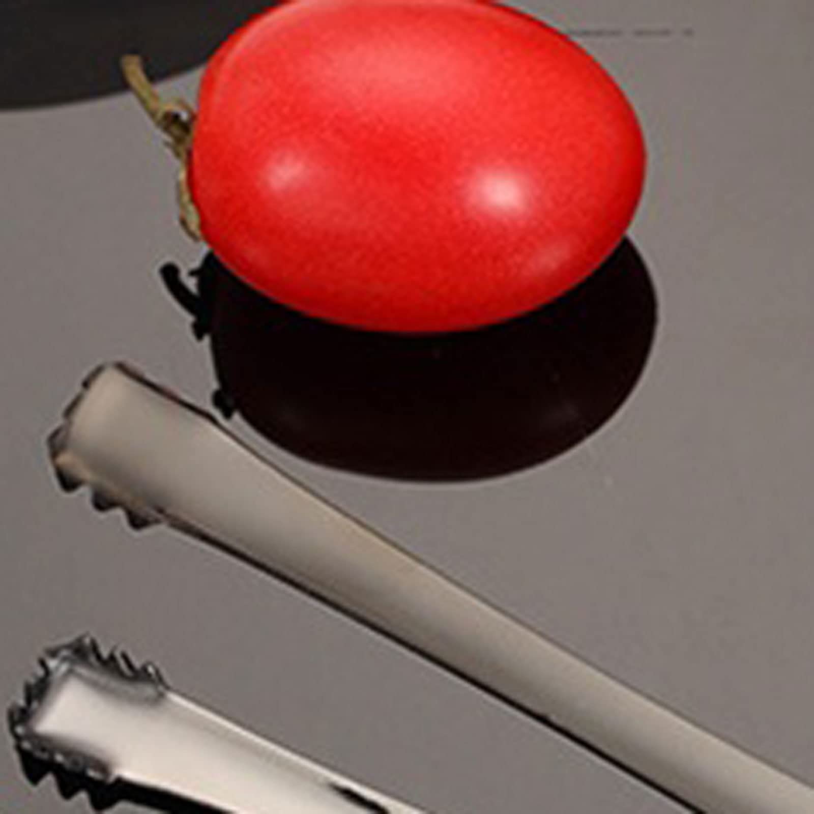 MRKU Pinzas para Hielo de Acero Inoxidable para Cocina, Pinzas para Hielo con Dientes, Pinzas para Barbacoa, repostería, Utensilios de Cocina