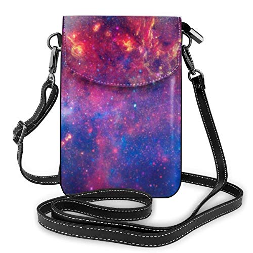 Preisvergleich Produktbild PageHar Galaxy-Red Kleine Umhängetasche Lässige Handtaschen Telefon Geldbörse Schulter Geldbörse