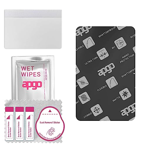apgo Protector de pantalla MATTE Hybrid Glass para Nokia T20 WiFi