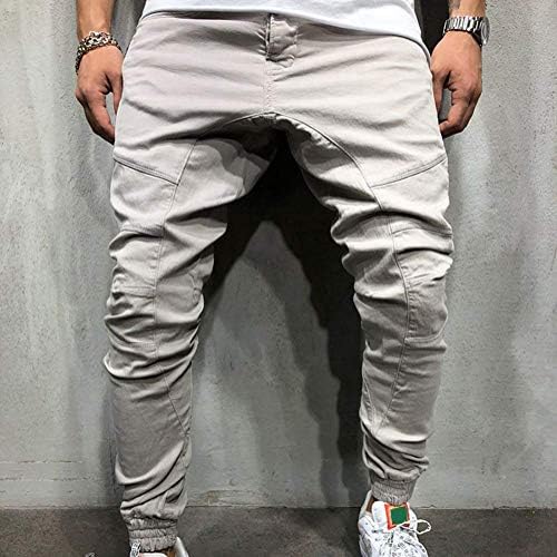 Pantalon De Jogging Homme – Taille élastique Avec Cordon, 2 Poches, Léger Et Respirant, Pour Sport Et Quotidien