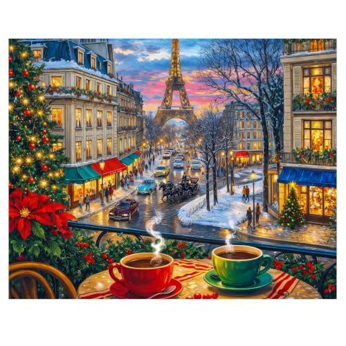 Springbok Christmas in Paris 1000 Piece Jigsaw Puzzle