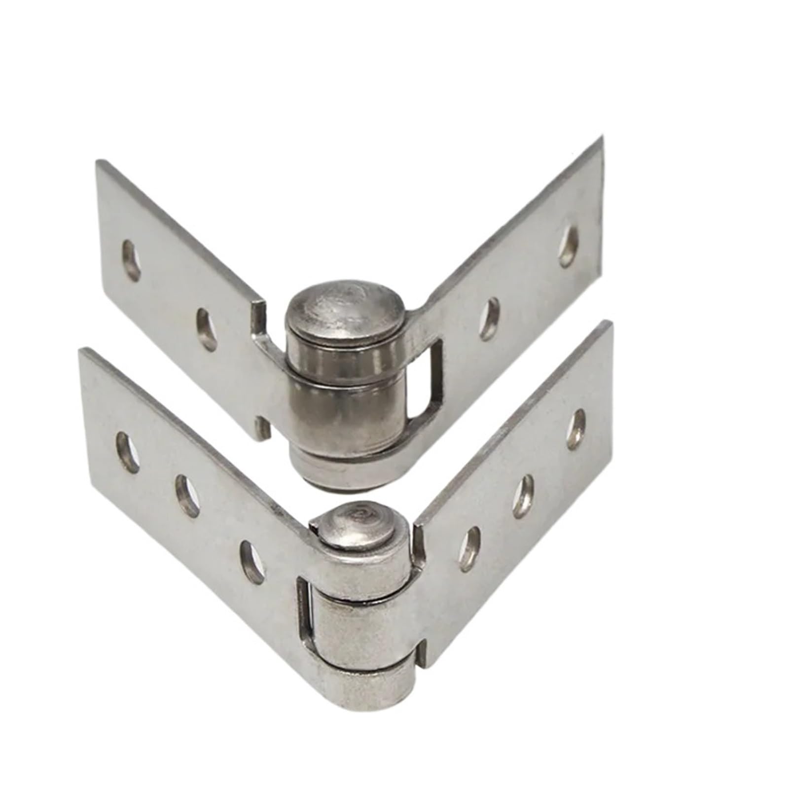 Charnière en acier inoxydable pour fenêtre sans cadre de balcon robuste et durable