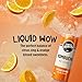 Liquid Remedy Kombucha Sugar Free Organic Drink, Low Calorie, Probiotic Like Tea for Gut Health - Orange Splash - 12 Fl Oz Can