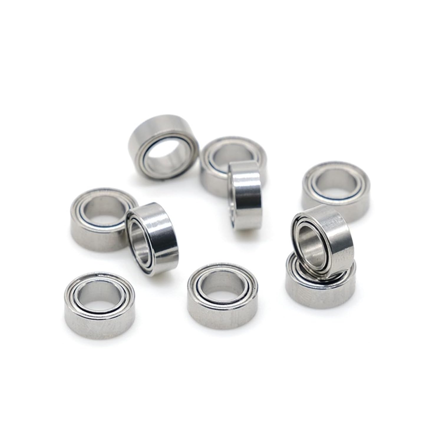 SR156ZZ 4.762x7.938x3.175 Stainless Steel Ball Bearing 10Pcs