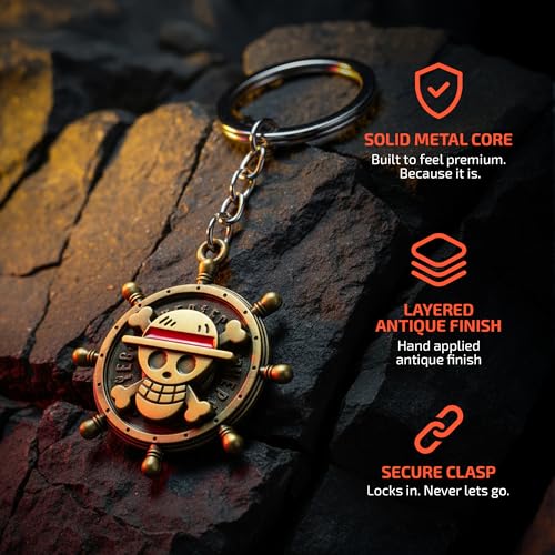 Image of One Piece Gifts, Premium One Piece Keychain, Durable Anime Keychain for Everyday Carry