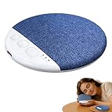 Sleep Pillow Speaker, Pillow Speaker with White Noise Timer Sleep Aid with Stereo Bass Private Sleep Headphones (Blue)