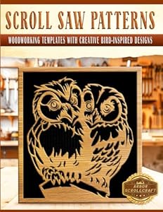 Scroll Saw Patterns: Woodworking Templates with Creative Bird-Inspired Designs