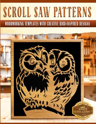 Scroll Saw Patterns: Woodworking Templates with Creative Bird-Inspired Designs