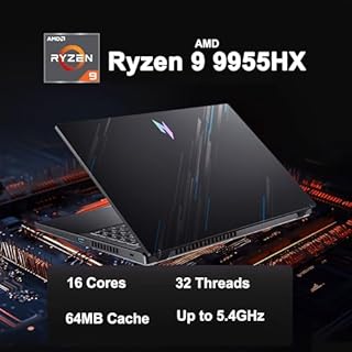 ASUS ROG Strix G18 G814 Gaming Laptop 18" 2.5k (2560x1600) 240Hz (100% DCI-P3, 3ms) AMD 16-core Ryzen 9 9955HX (Beats i9-14900HX) 64GB RAM 2TB SSD GeForce RTX 5070 RGB Backlit WiFi6E Win11 ICP Hub