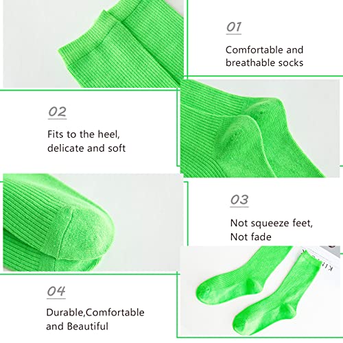 56 Pairs Women Solid Color Crew Socks Bulk Athletic Socks Lightweight Dress Sock Casual Running Socks For Women Girls,28 Colors #TOP3