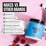 NAKED Gut - Daily Gut Health Supplement - Natural Gut Health Powder for Gut Cleanse, Digestive Support, GMO-Free, Soy-Free, Gluten-Free, Vegan and Hypoallergenic, 40 Servings - Image 2