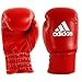 adidas Niños Piel Sintética Guantes de Boxeo, Color Rojo, 4 oz
