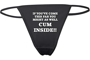 Cum Dumpster: The Perfect Thong for the Woman Who Has Everything