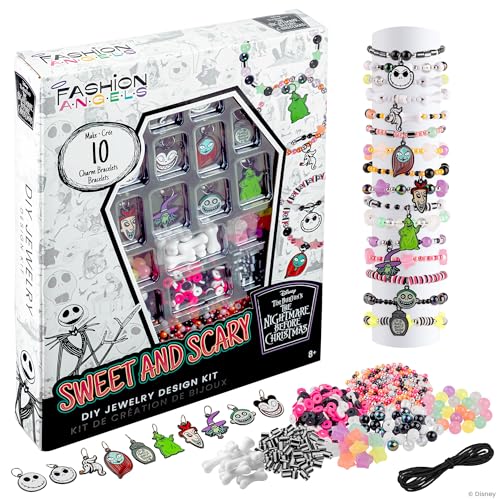 Kit perles Nightmare Before Christmas pour créer des bijoux tendance et gothiques pour ados