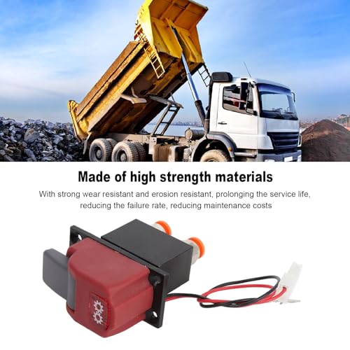 Muldenkipper-Kabine mit Gasventil Zur Lichtsteuerung. Sattelschlepper-Landmaschinen-LKW. EinLandmaschinenventil mit 2 Gas-Schnellanschlüssen