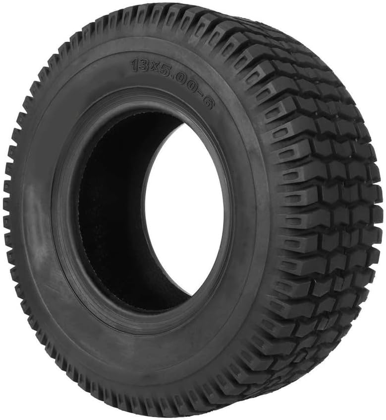 13x5.00-6 Tubeless Beach Car Tire – Thickened Rubber Tread for Enhanced Grip and Long-Lasting Durability, 305x122mm