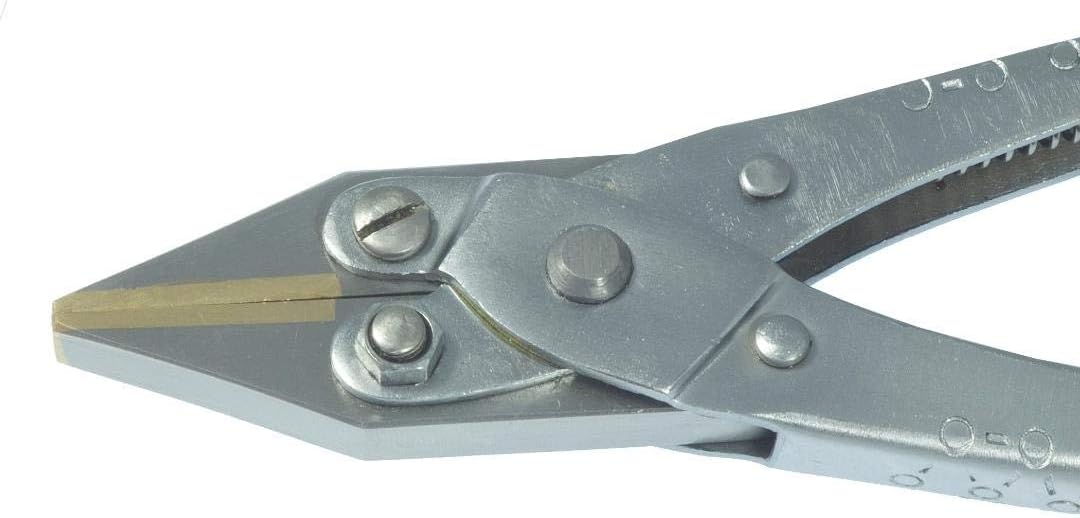 Brass Jaw Flat Nose Parallel Pliers