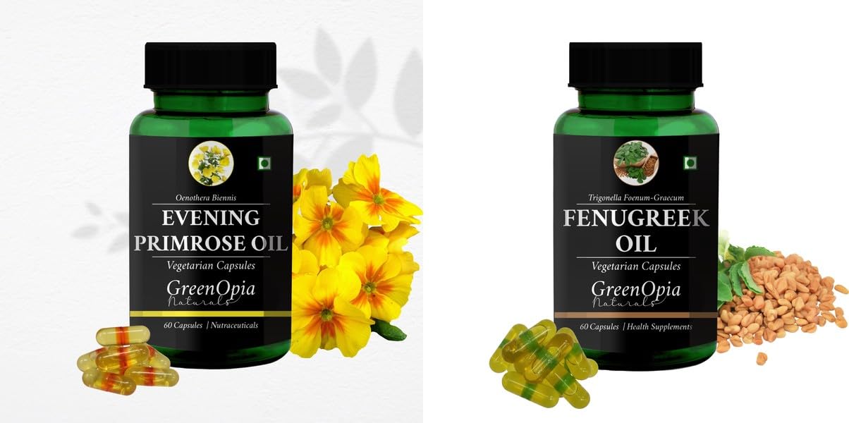 Evening Primrose Oil Fenugreek Wellness Daily Vitality 60 CAPSULES-image-49