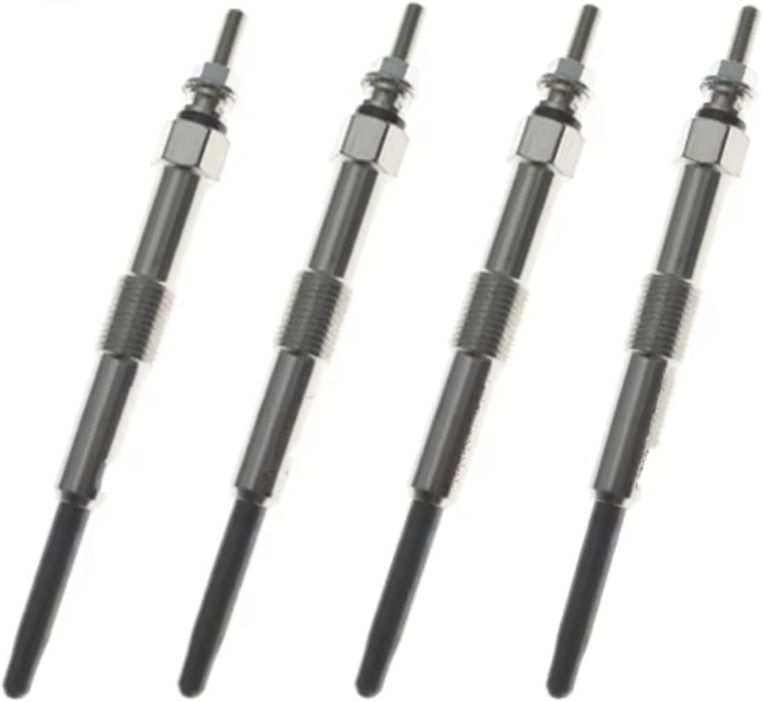 Automotive Glow Plugs Compatible with Hyundai For Accent III 2005 2006 2007 2008 2009 2010 Heater Glow Plugs Set Replacement Parts 4PCS 3671027010