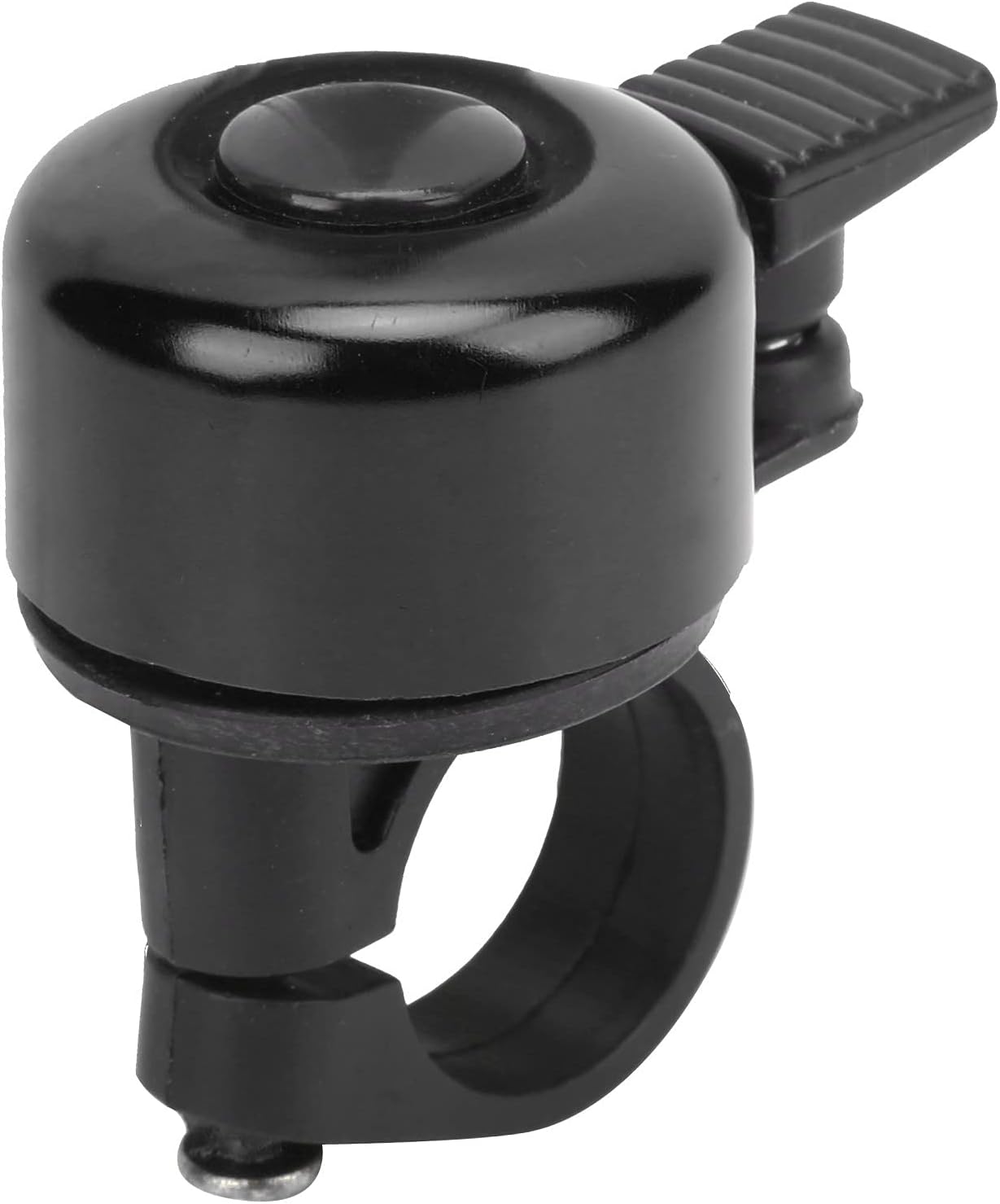 Bike Ring, Outdoor Bike with Clear and Loud Sound Suitable for 17-19mm Handlebars (Black)