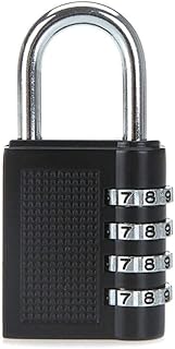 4 Digit Combination Password Lock Zinc Alloy Security Lock Suitcase Luggage Coded Lock Cupboard Cabinet Locker Padlock