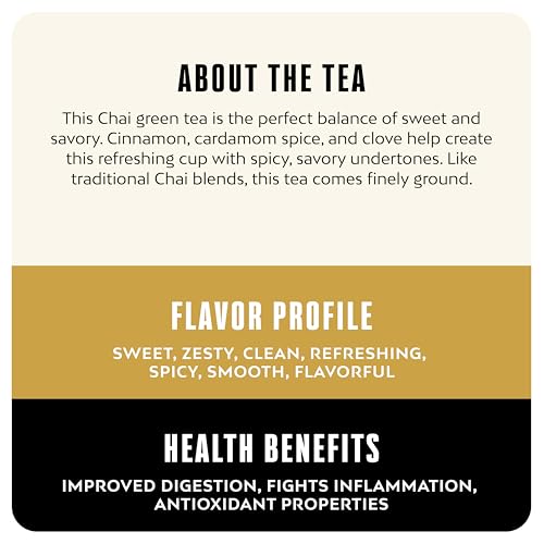 Té verde en hebras sabor especiado 2 pack 3 oz miniatura 2