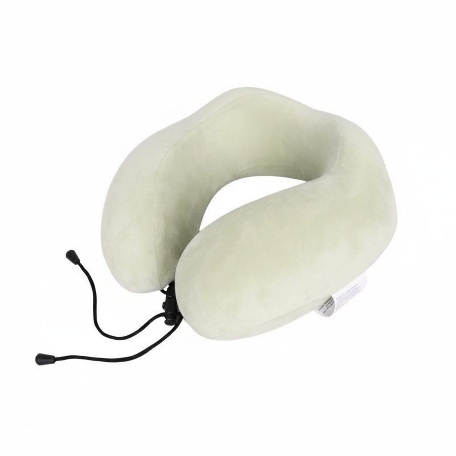 Breathable Material U-Shaped Travel Pillow Removable Washable Cover U-Shaped Neck Pillow Adjustable Buckle Ergonomic Neck Support for Commuters, Office Workers, Drivers, Napping, Car, Green-image-21