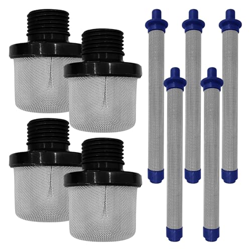 4pcs Inlet Strainers & Spray Gun Filter Kit