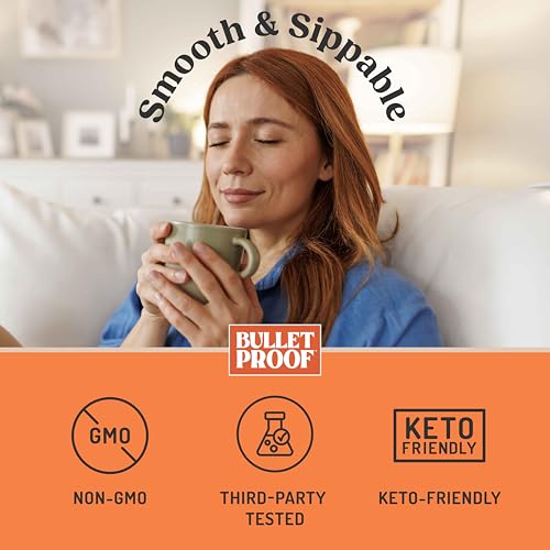 Image of Bulletproof Original Creamer, 29.6 Ounces, Keto Coffee Creamer with MCT Oil and Grass-Fed Butter, Value Offering (Pack of 2)