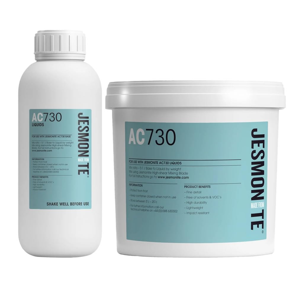 Jesmonite AC730 White Marble Water Based Casting Resin Kit - 6kg