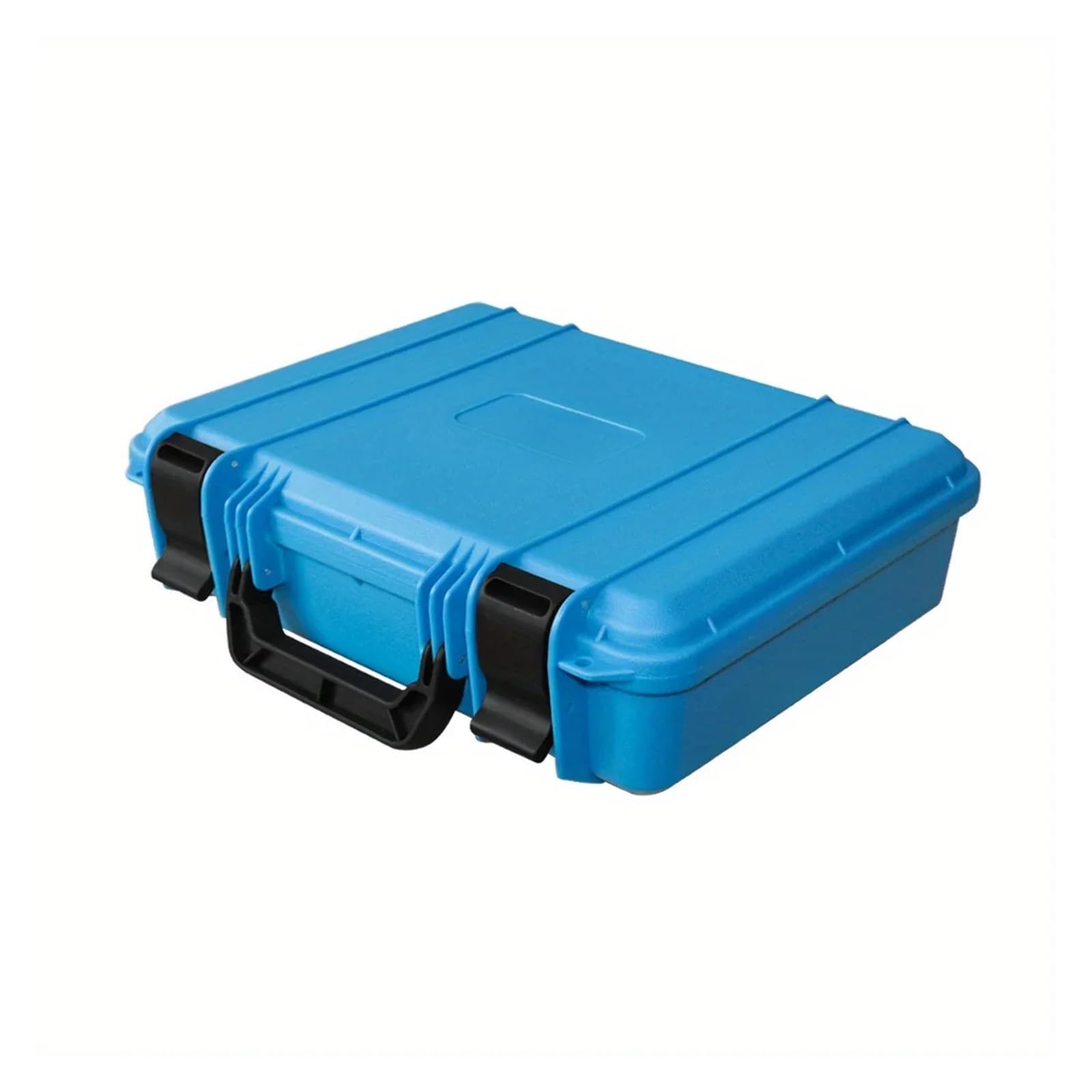 EMHSJSYVB 1pc Plastic Tool Case Suitable Carrying Box Hardware Toolbox Portable Equipment Storage, Foam Padded Interior(Blue)